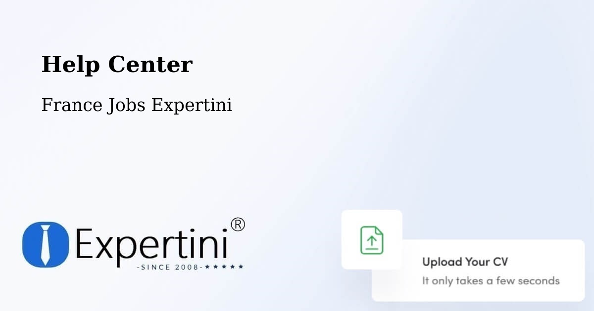 Help Center – Poisy - France Jobs Expertini